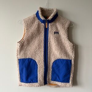 Patagonia kid’s retro fleece vest